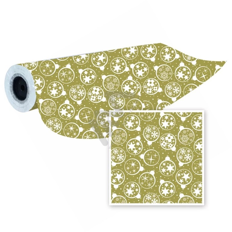 Christmas Wrapping Paper in Roll 62cm x 80m