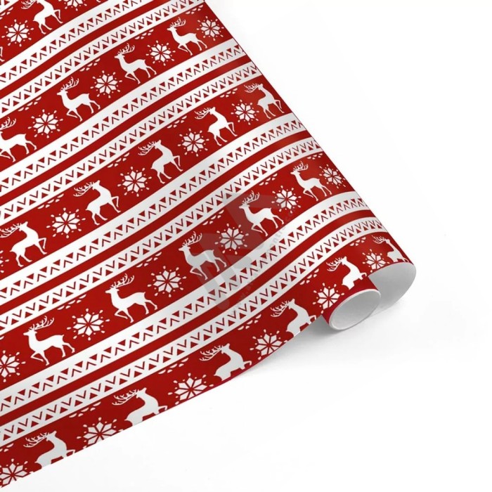 Christmas Wrapping Paper in Roll 70 x 200cm