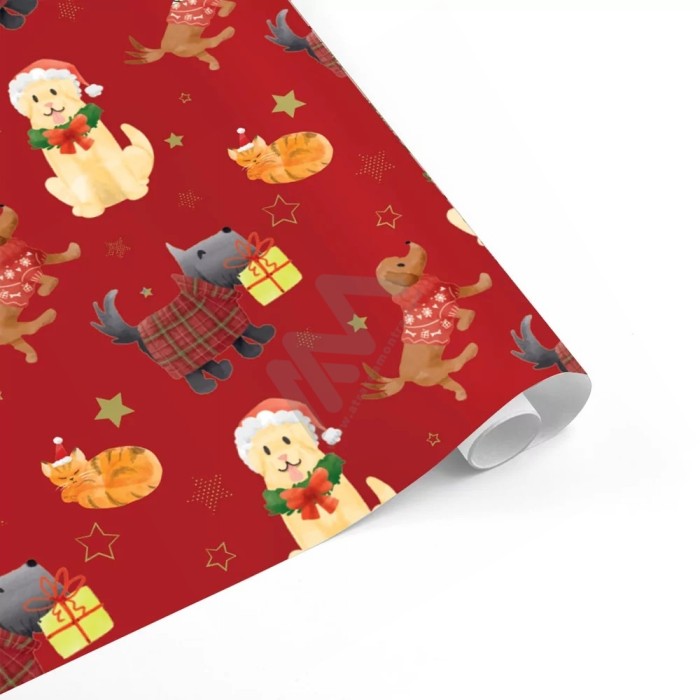 Christmas Wrapping Paper in Roll 70 x 200cm