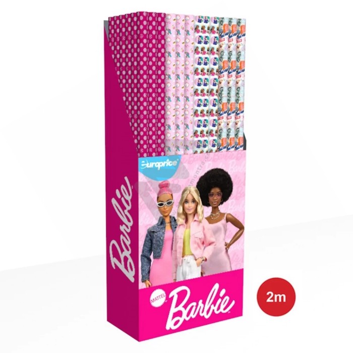Barbie Wrapping Paper in Roll 70 x 200cm