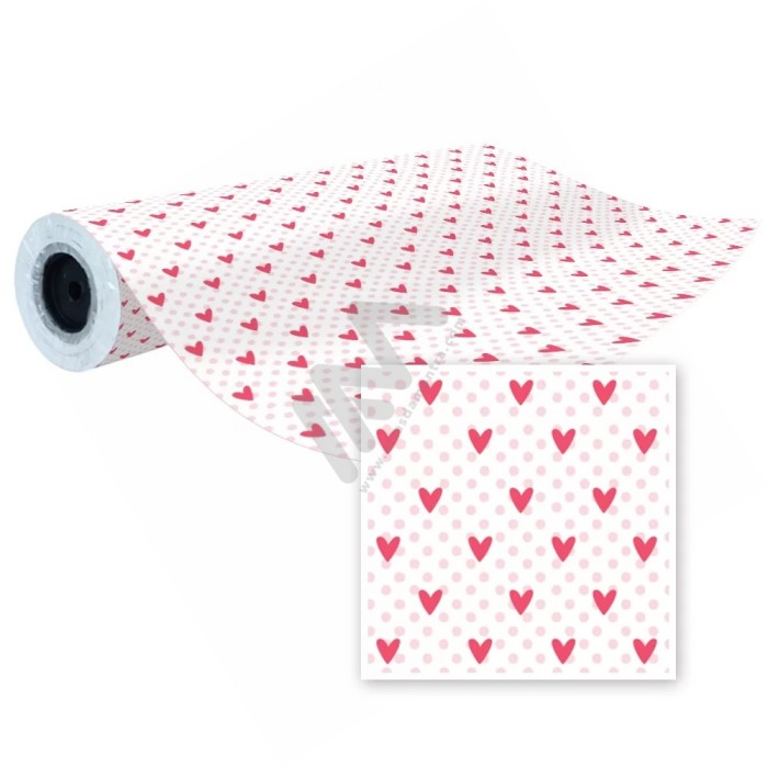 Wrapping Paper in Roll 62cm x 100m