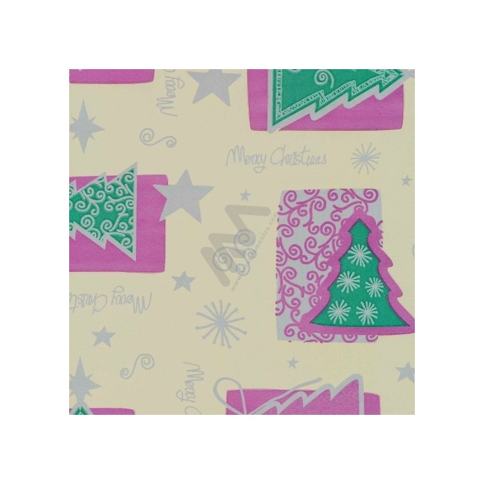 Christmas Wrapping Paper in Roll 35cm x 100m