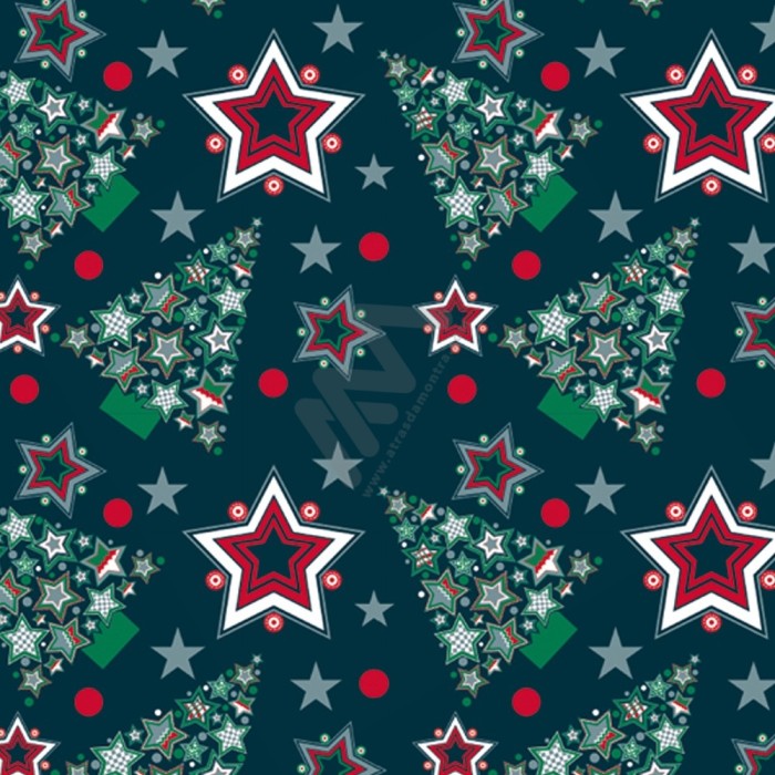 Christmas Wrapping Paper in Roll 62cm x 80m