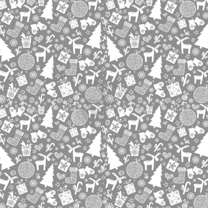 Christmas Wrapping Paper in Roll 62cm x 80m