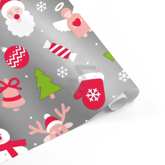 Christmas Wrapping Paper in Roll 70 x 600cm