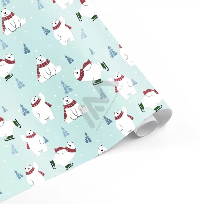 Christmas Wrapping Paper in Roll 70 x 600cm