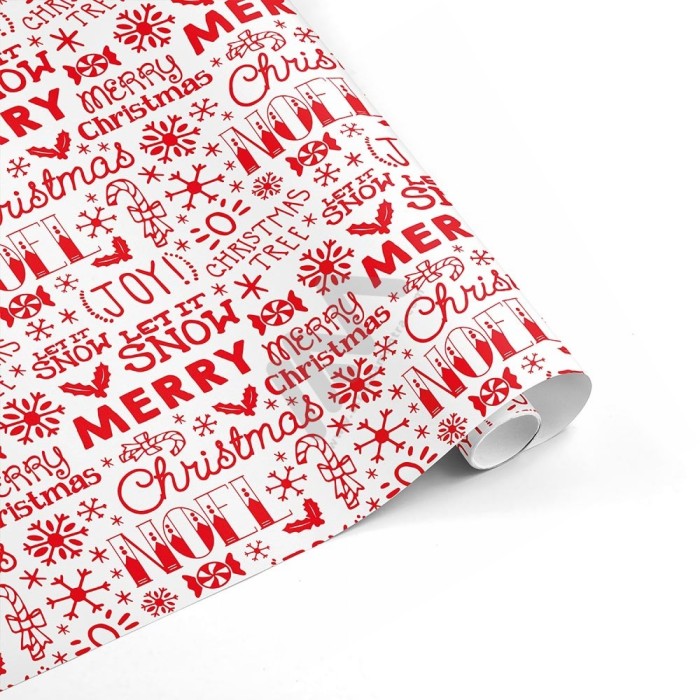 Christmas Wrapping Paper in Roll 70 x 600cm