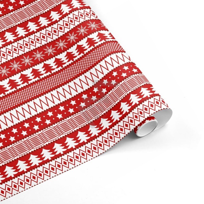 Christmas Wrapping Paper in Roll 70 x 600cm