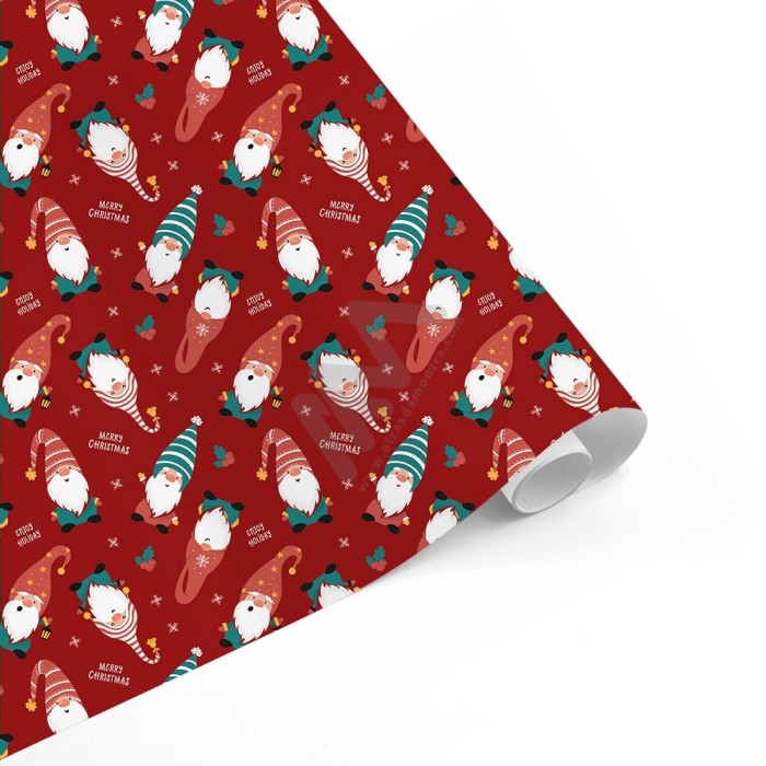 Christmas Wrapping Paper in Roll 70 x 200cm