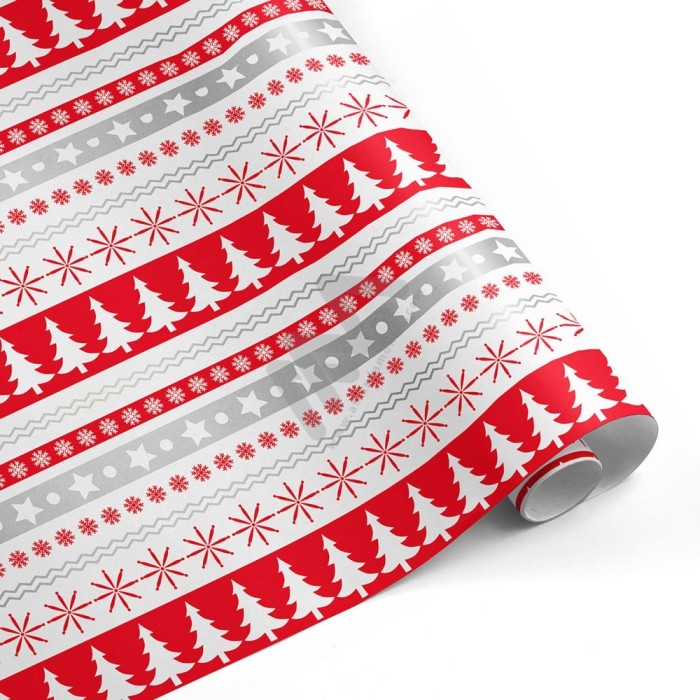 Christmas Wrapping Paper in Roll 70 x 200cm
