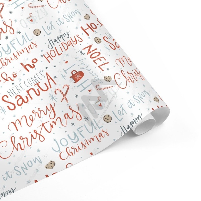 Christmas Wrapping Paper in Roll 70 x 200cm