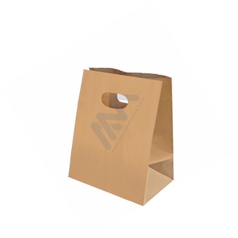 Kraft Handle Paper Bags 25x30+15 Kraft Handle Paper Bags 25x30+15