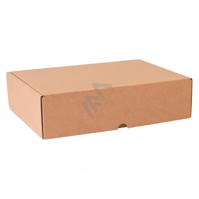 Quick Assembly of the Kraft Cardboard Box for E-Commerce