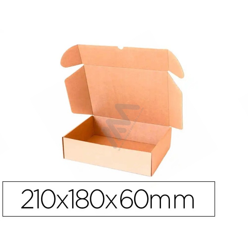 Kraft Cardboard Box E-Commerce 210X180X60mm Kraft Cardboard Box E-Commerce 210X180X60mm