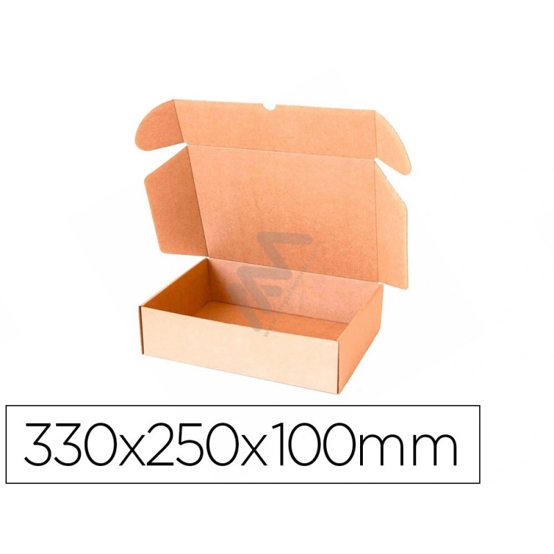 Kraft Cardboard Box E-Commerce 330X250X100mm Kraft Cardboard Box E-Commerce 330X250X100mm