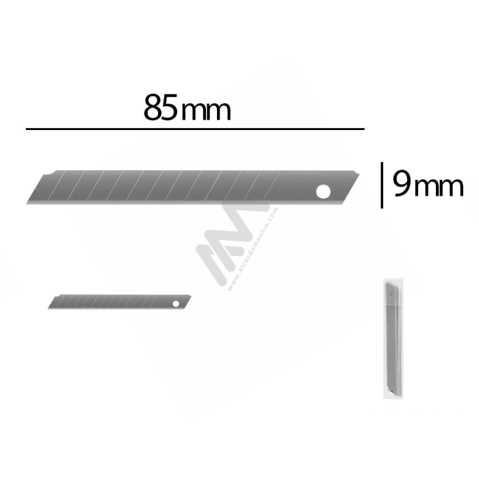 Lâminas Q-connect para X-Ato 9mm - 10 un