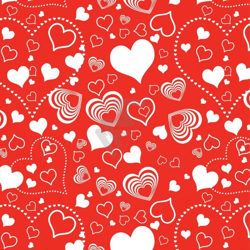 Hearts Wrapping Paper w/ 25 sheets 70x100cm Hearts Wrapping Paper w/ 25 sheets 70x100cm