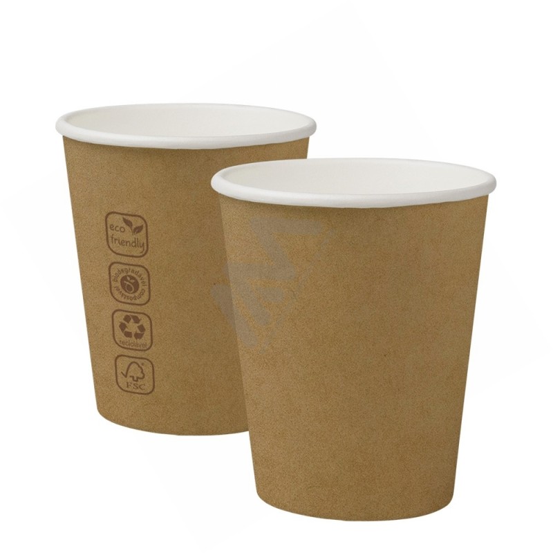 PAPER CUPS 210 ml - 50 units
