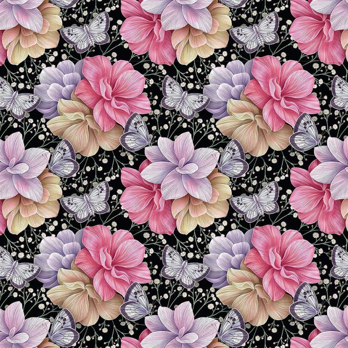 Papel de Embrulho Flores 5600989145522 Atrás da Montra