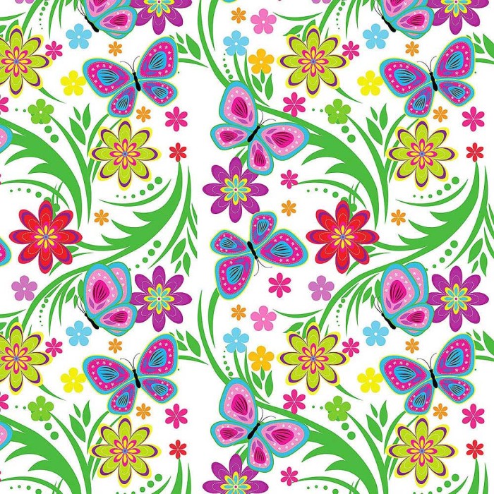Papel de Embrulho Flores 5600989145676 Atrás da Montra