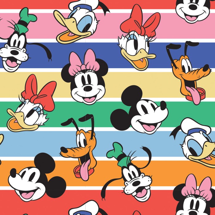 Papel de Embrulho Disney Mickey Mouse & Friends 5600989156146 Atrás da Montra
