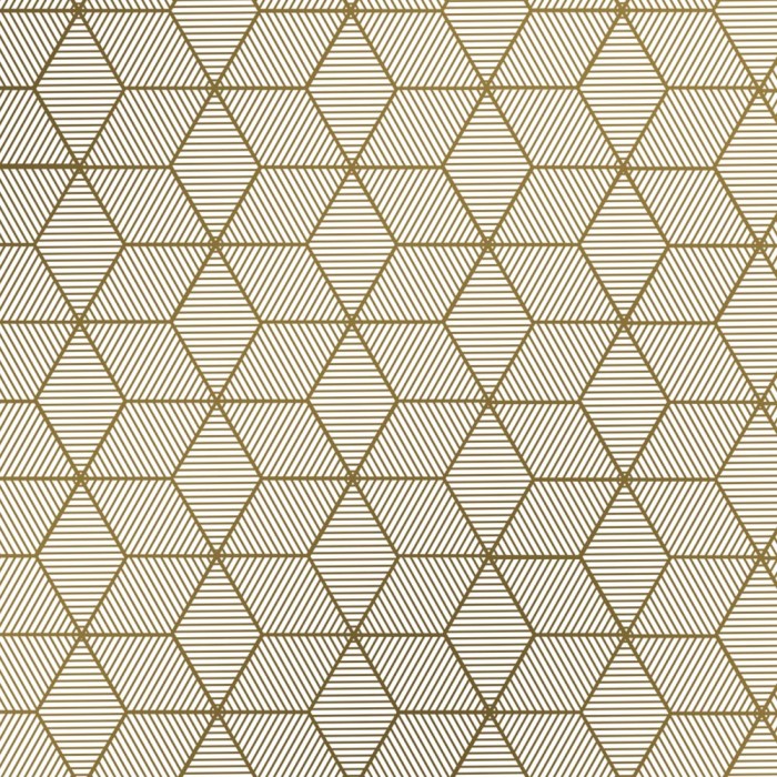 Papel de Embrulho Fantasia formas douradas 5600989152216 Atrás da Montra