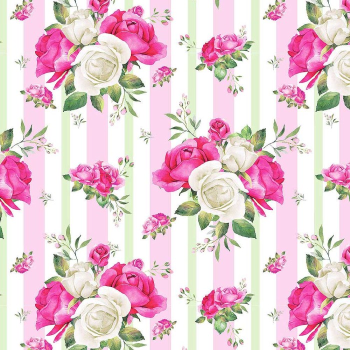 Papel de Embrulho Flores 5600989145768 Atrás da Montra