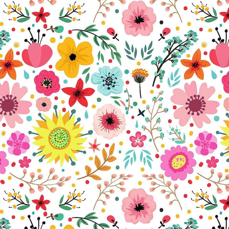 Papel de Embrulho Flores 5600989146765 Atrás da Montra Papel de Embrulho Flores 5600989146765 Atrás da Montra