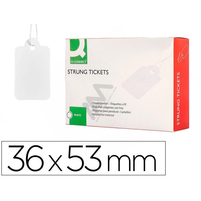 Tags 36x53mm - 500 UNITS