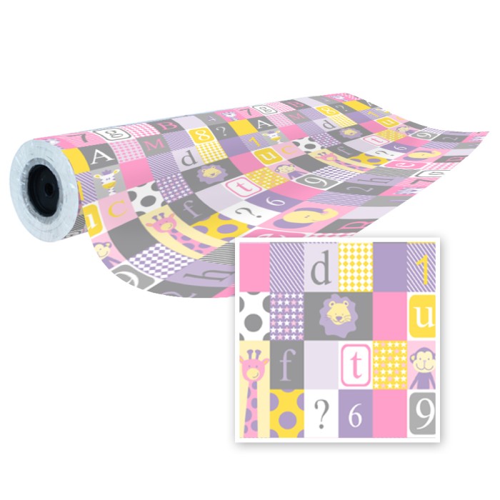 Papel de Embrulho Animais Bebés em Rolo 62cm x 80m %ean13% %shop-name%