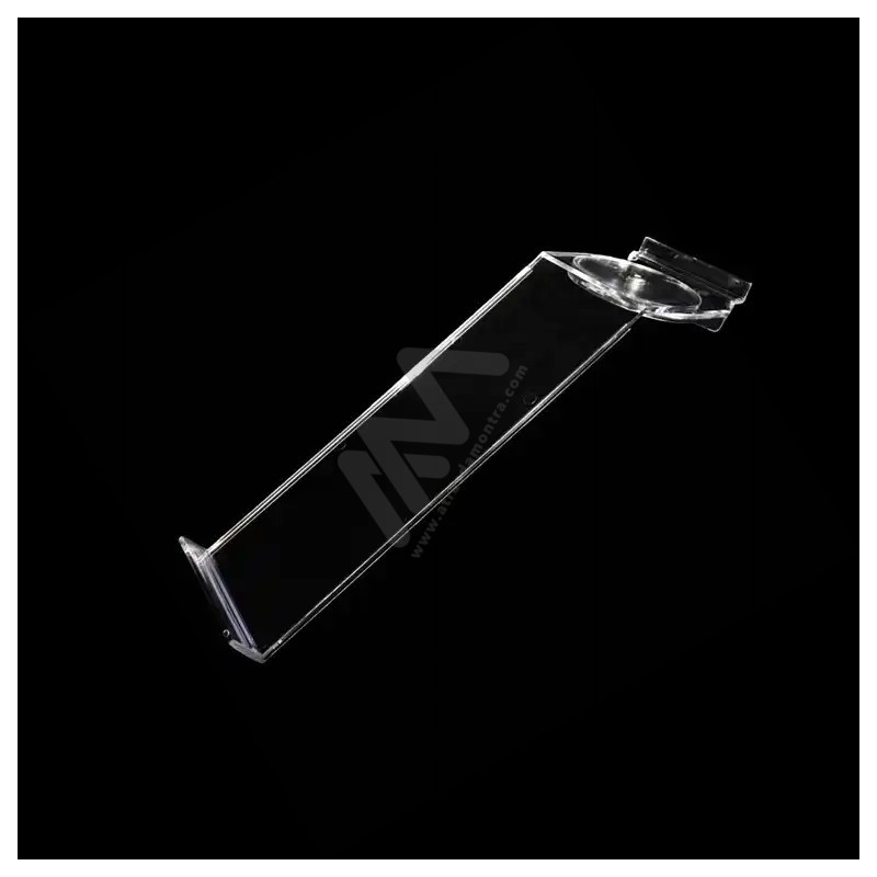 Footwear Rotary Acrylic Exhibitor for Slatwall Panel 250x75mm Footwear Rotary Acrylic Exhibitor for Slatwall Panel 250x75mm