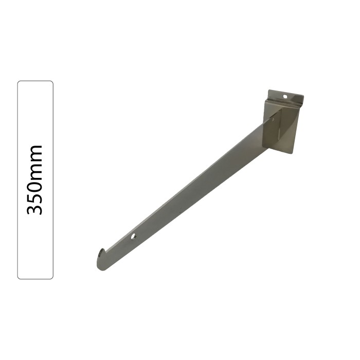 Chrome Shelf Bracket for Slatwall Panel
