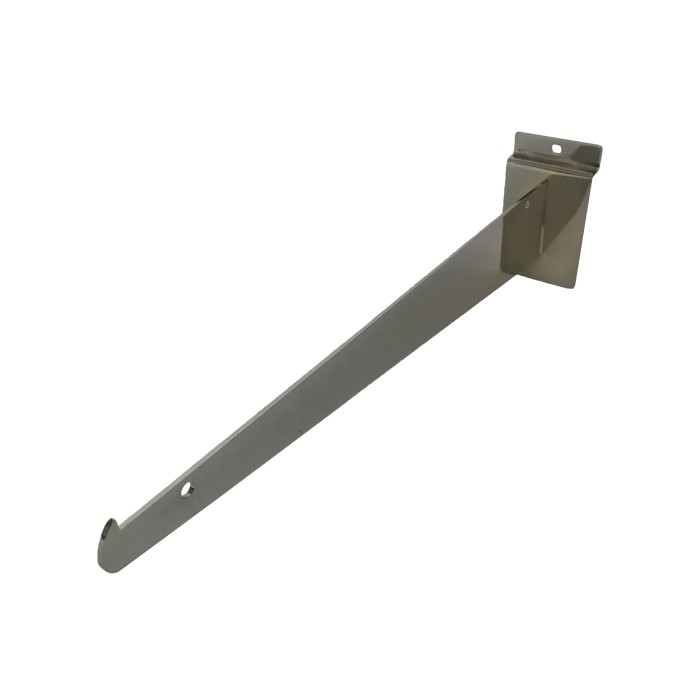 Chrome Shelf Bracket for Slatwall Panel