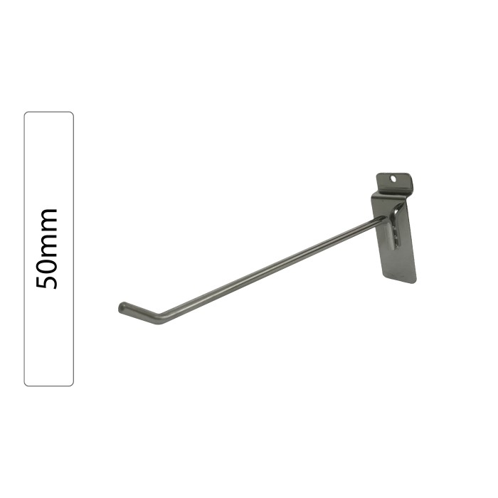 Chrome Hook for Slatwall Panel