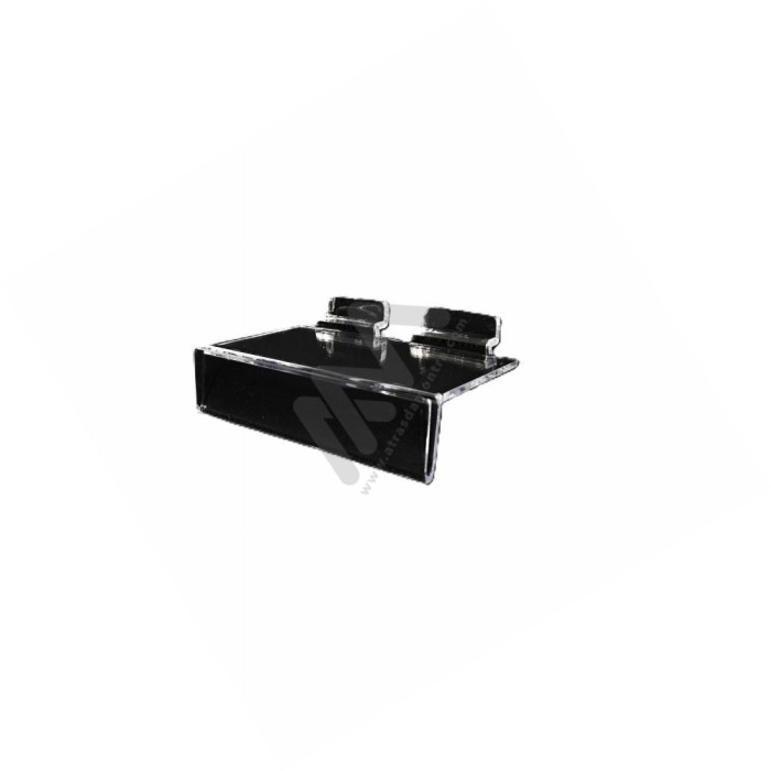 Acrylic Shelf with Display for Slatwall Panel