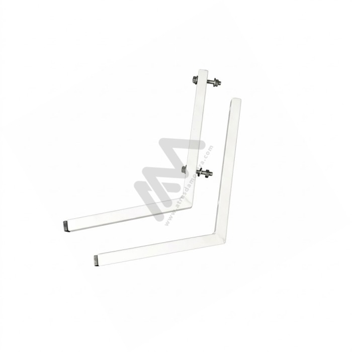Pair support base for Grid Wall Panel