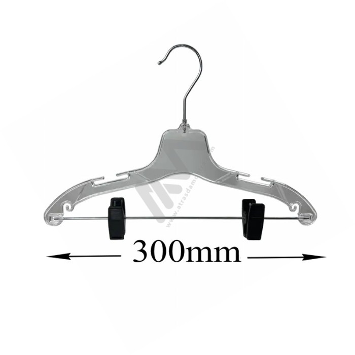 Child acrylic hanger w / springs 300mm