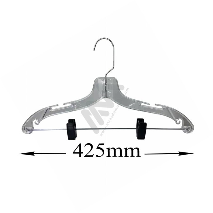 Child acrylic hanger w / springs 425mm