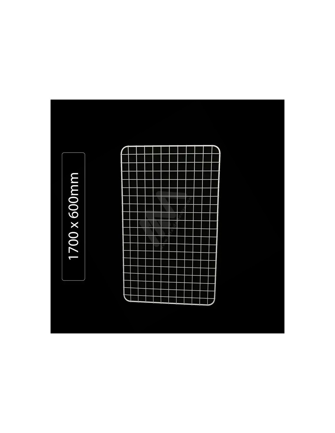 White Grid Wall Panel 1700x600mm