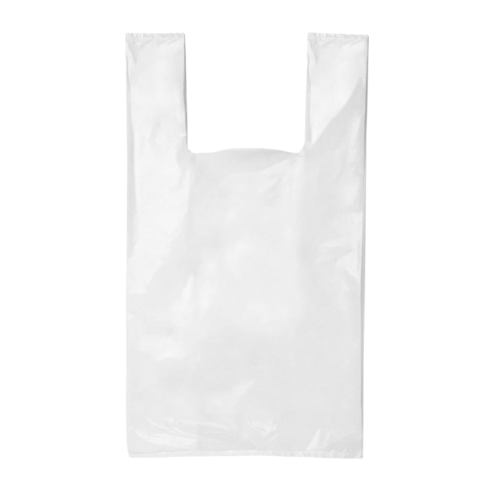 Sacos de Plástico com Alça Branco