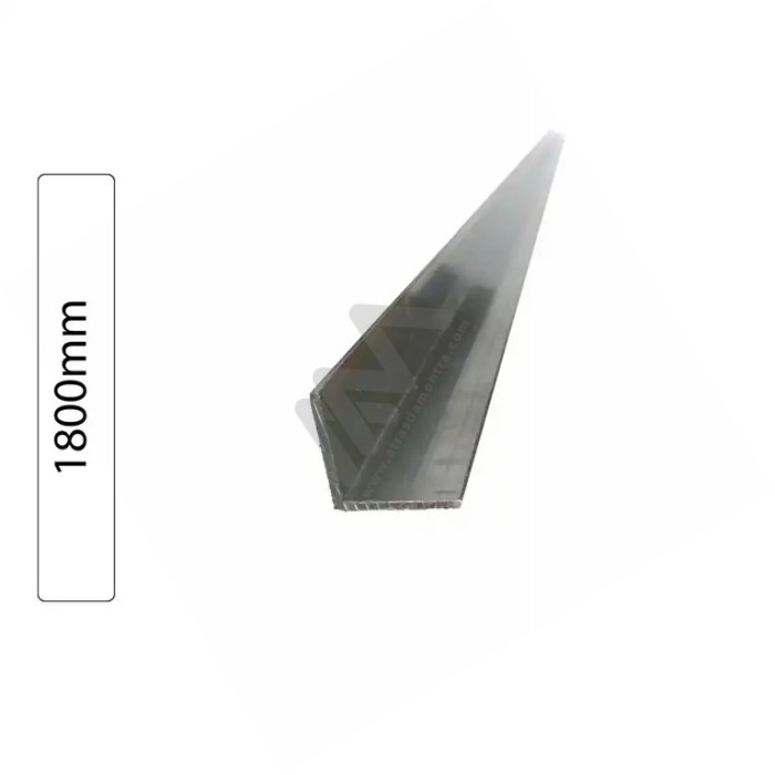 Perfil de Alumínio Remate de 1800mm