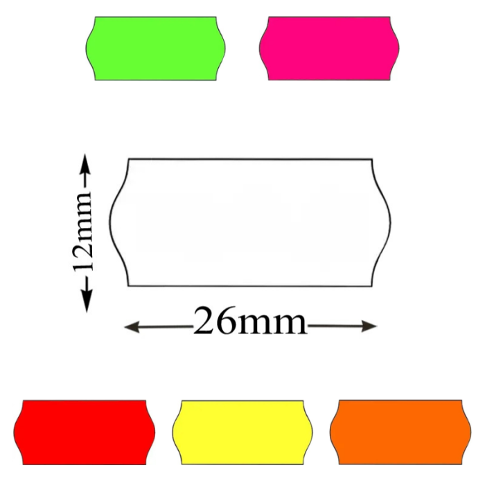 Label Roll 26x12