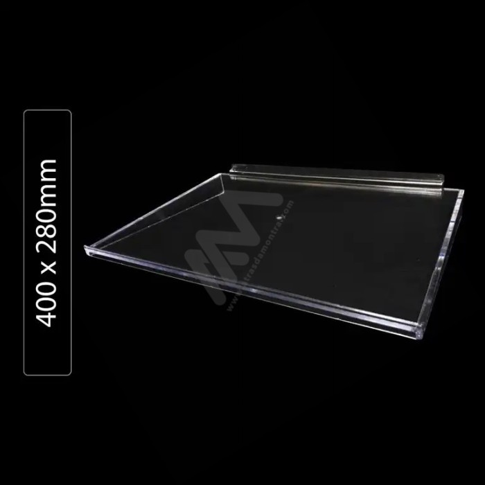 Prateleira cristal 400x280mm