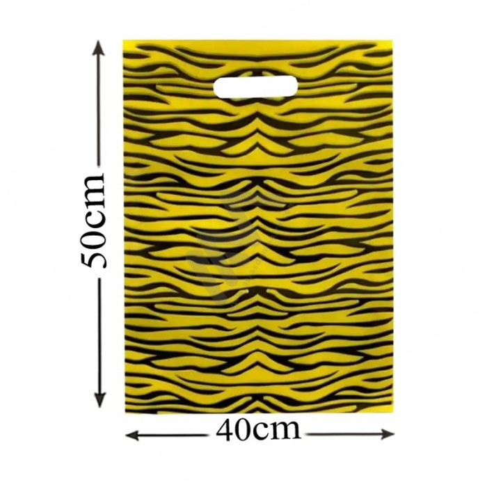 Sacos plástico Fantasia Amarelo 40x50  - Pack de 100 unidades c/70 microns