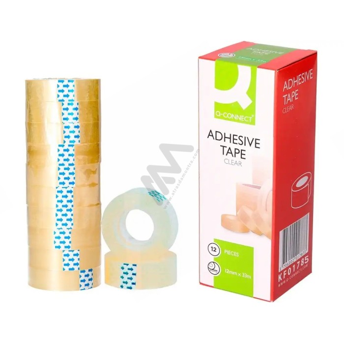 Adhesive Tape Q-Connect 12mm x 33 m