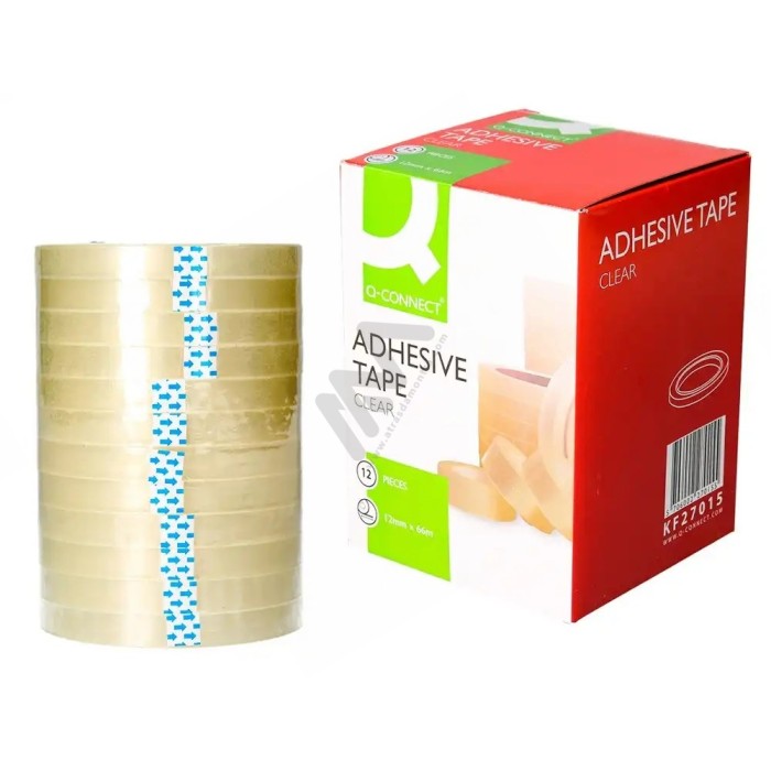 Adhesive Tape Q-Connect 12mm x 66 m