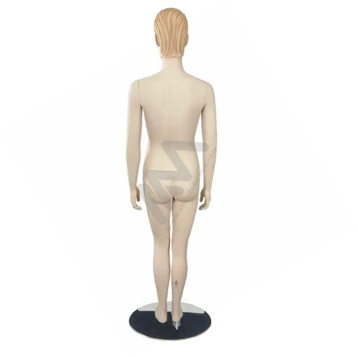 Pregnant Female Mannequin with skin head.