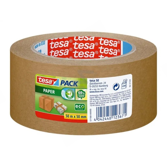 Tesa Adhesive Kraft Tape 50mm x 50m