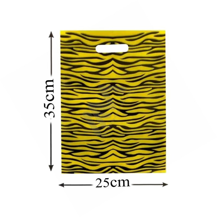 Sacos plástico Fantasia Amarelo 25x35  - Pack de 100 unidades c/70 microns