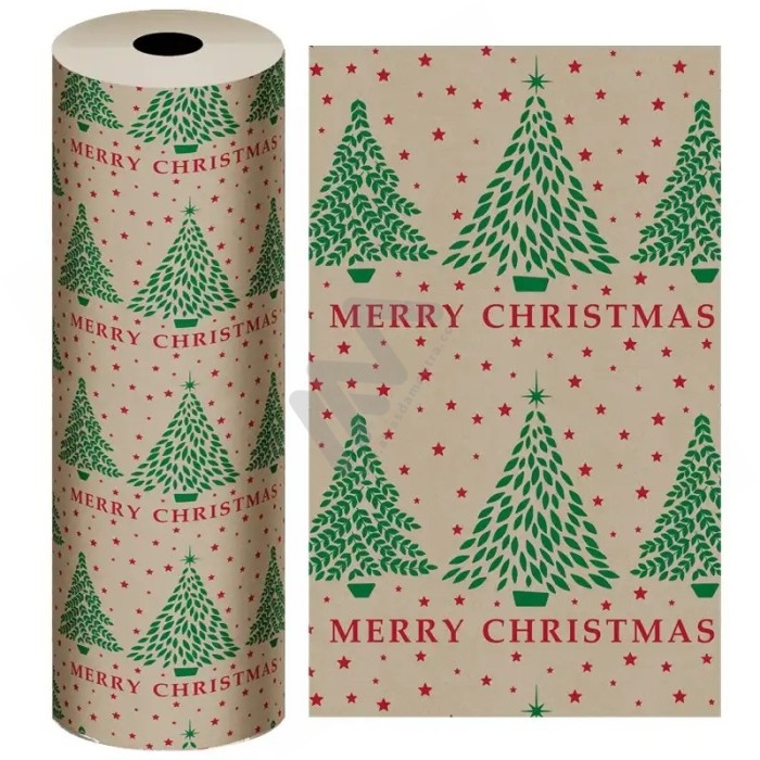 christmas wrapping paper 62cmx125m